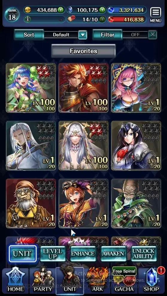 Last Cloudia Accounts Endgame GLOBAL|Rank 18|100k Crystal|Collab BraveFrontier (G Tilith,FG Vargas)+Top Tier(Telestio,G 1