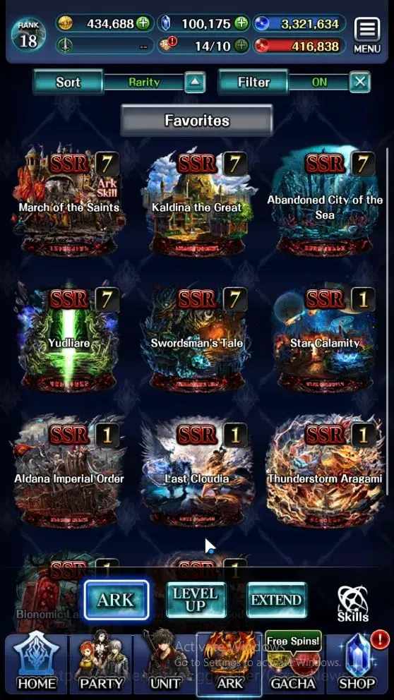 Last Cloudia Accounts Endgame GLOBAL|Rank 18|100k Crystal|Collab BraveFrontier (G Tilith,FG Vargas)+Top Tier(Telestio,G 4