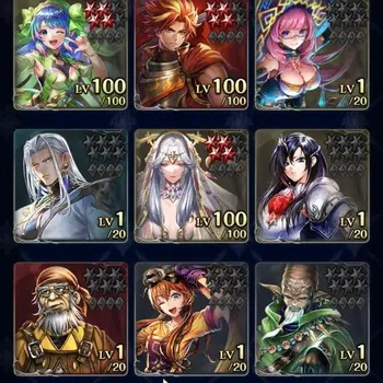 Last Cloudia Accounts Endgame GLOBAL|Rank 18|100k Crystal|Collab BraveFrontier (G Tilith,FG Vargas)+Top Tier(Telestio,G