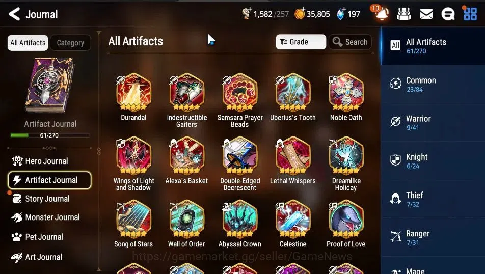 Epic Seven Accounts Starter Global Unverif|NewEra|7 ML(LOT Scales,Harsetti,DB 6