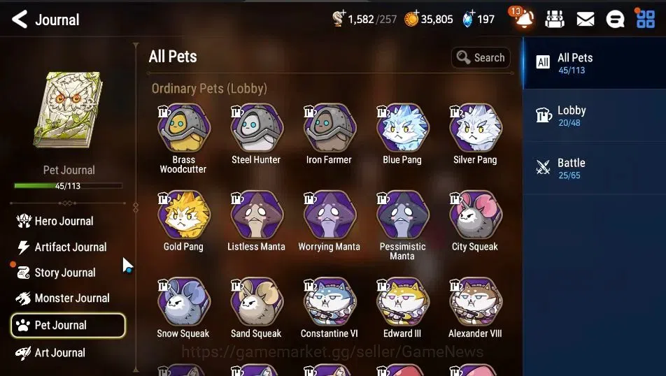 Epic Seven Accounts Starter Global Unverif|NewEra|7 ML(LOT Scales,Harsetti,DB 9
