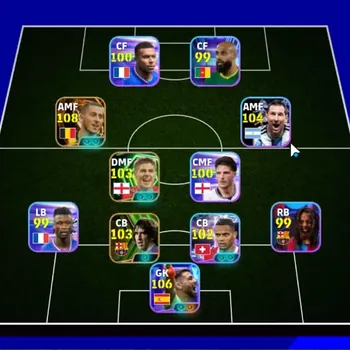 eFootball Accounts Legends & Iconic Players Android|Power 3156|Big Time Eden Hazard|Epic Carles Puyol,S Gerrard,D