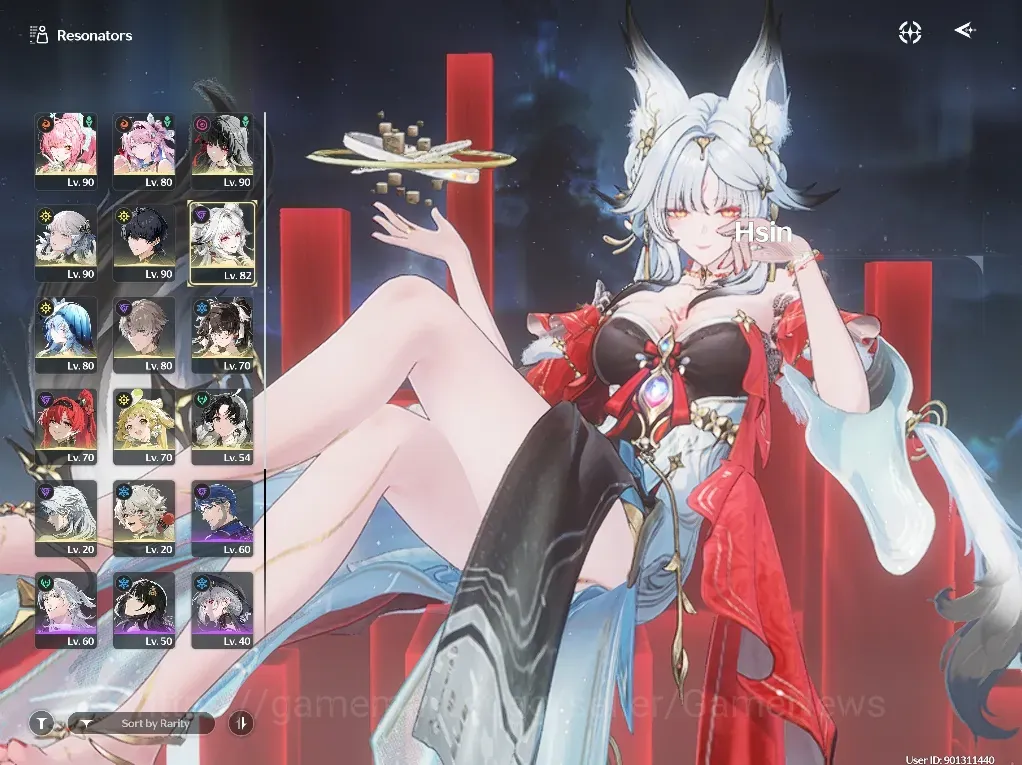 Wuthering Waves Accounts Others SEA |UL 64|9 Limited|2 Teams|(Aemeath,Hsin,Jinhsi,Xiangli 1
