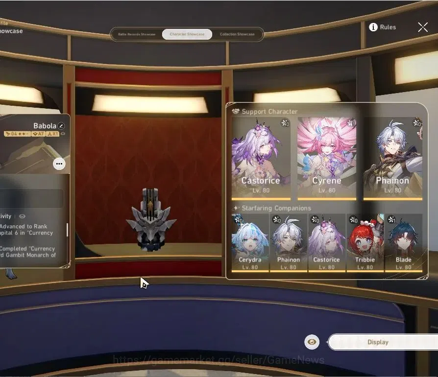 Honkai Star Rail Accounts Asia|TL 70|16 Limited|13 Sign(Castorice,Phainon,SW image 2
