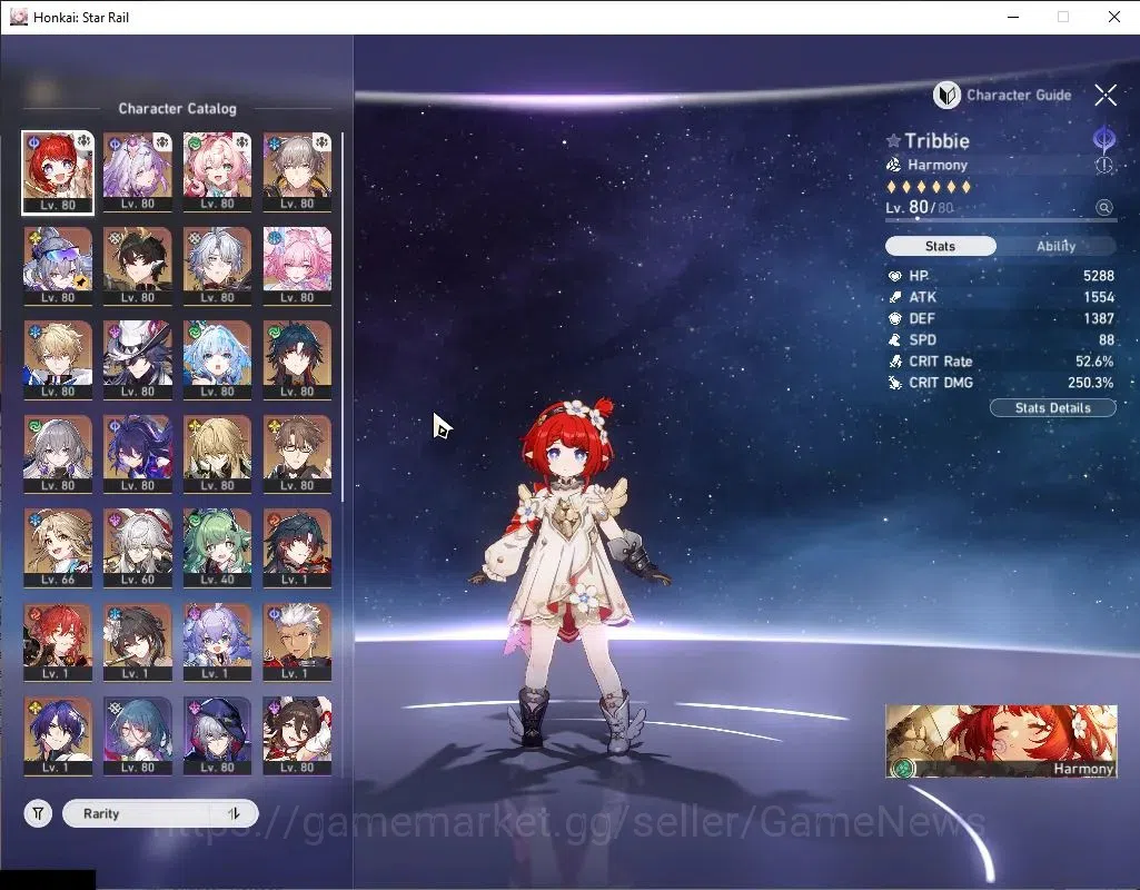 Honkai Star Rail Accounts Asia|TL 70|16 Limited|13 Sign(Castorice,Phainon,SW image 4