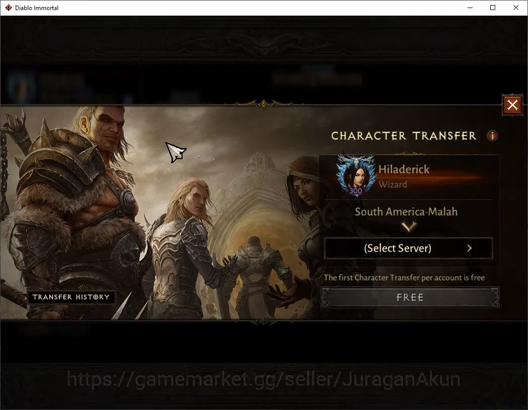 Diablo Immortal Accounts SA - Malah|Lv60(300)Wizard|11K CR|Reso 450|Hell II image 2