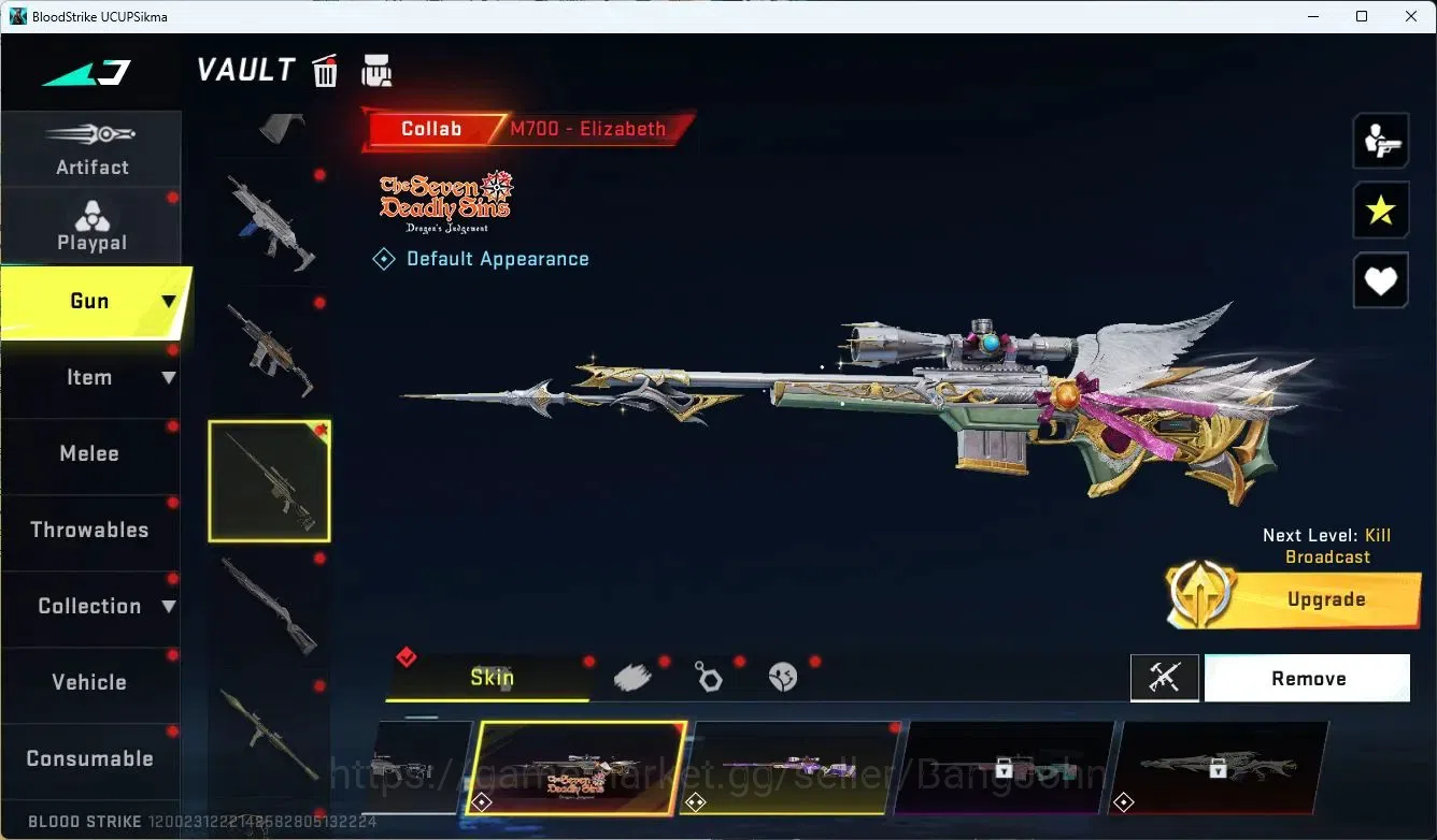 Blood Strike Accounts ASIA|ETHERNAL,DESERT EAGLE|COLLAB,QBZ95,M700,AK47, image 11