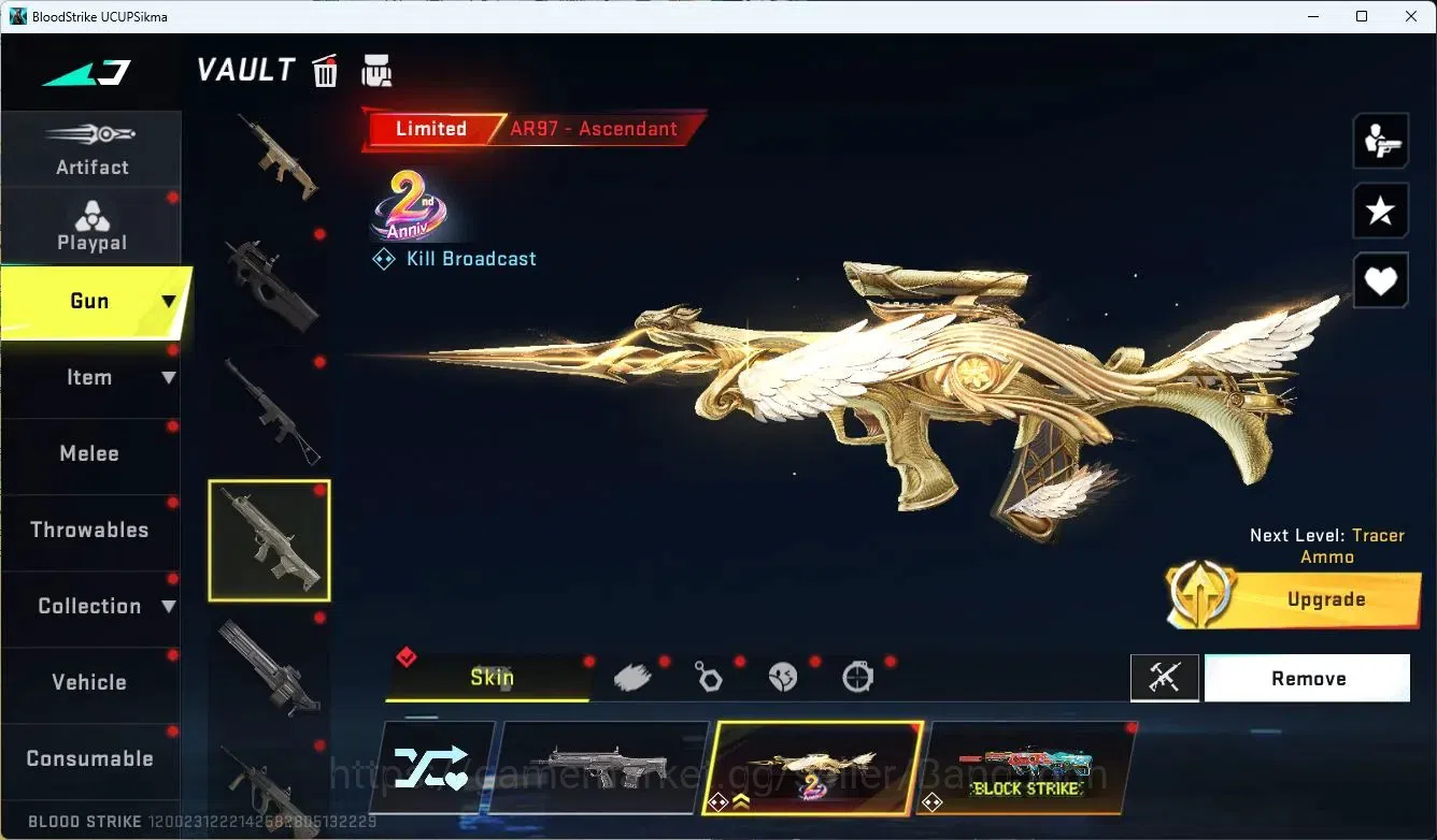 Blood Strike Accounts ASIA|ETHERNAL,DESERT EAGLE|COLLAB,QBZ95,M700,AK47, image 12
