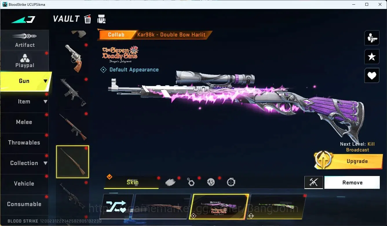 Blood Strike Accounts ASIA|ETHERNAL,DESERT EAGLE|COLLAB,QBZ95,M700,AK47, image 13
