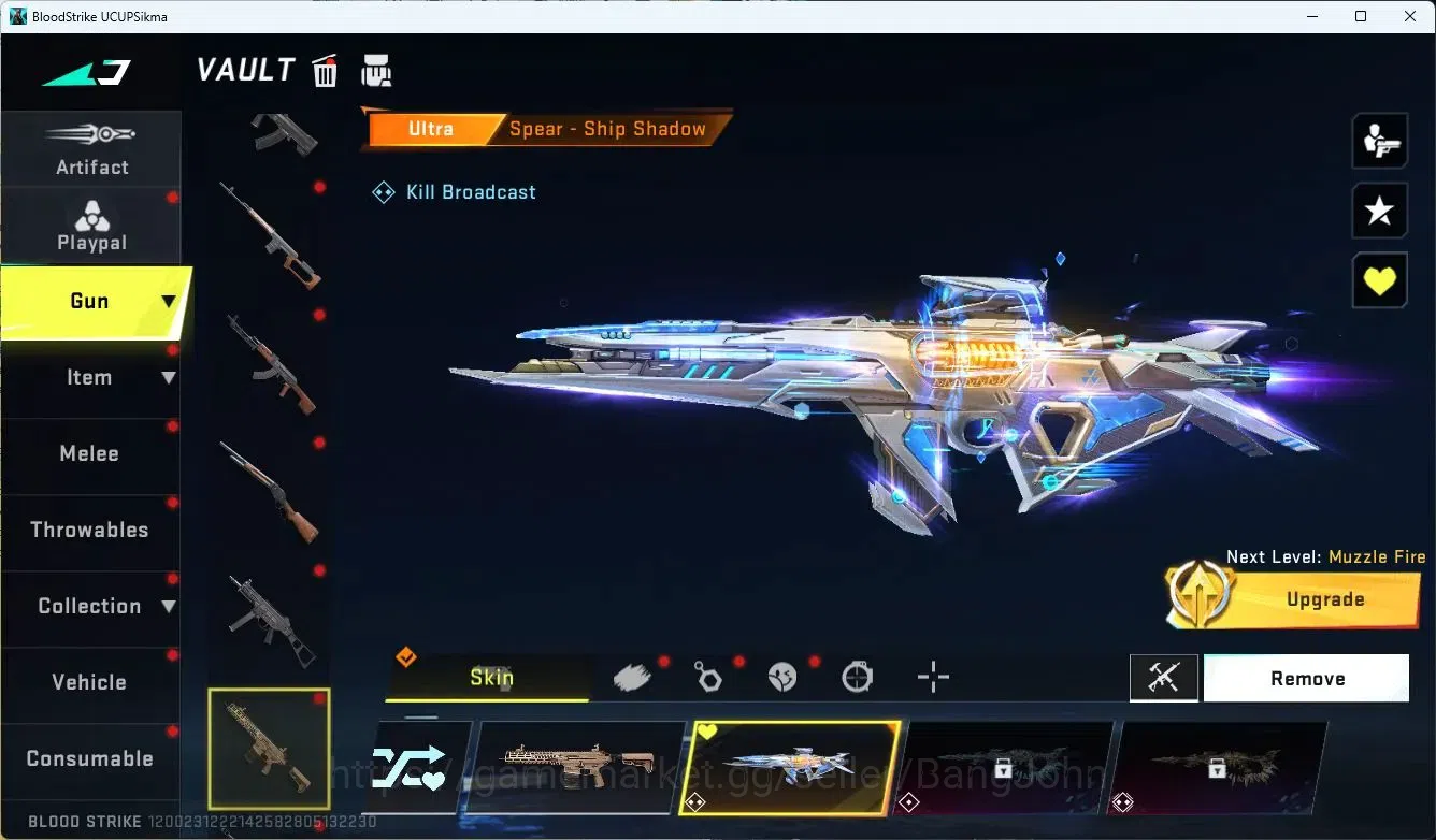 Blood Strike Accounts ASIA|ETHERNAL,DESERT EAGLE|COLLAB,QBZ95,M700,AK47, image 15