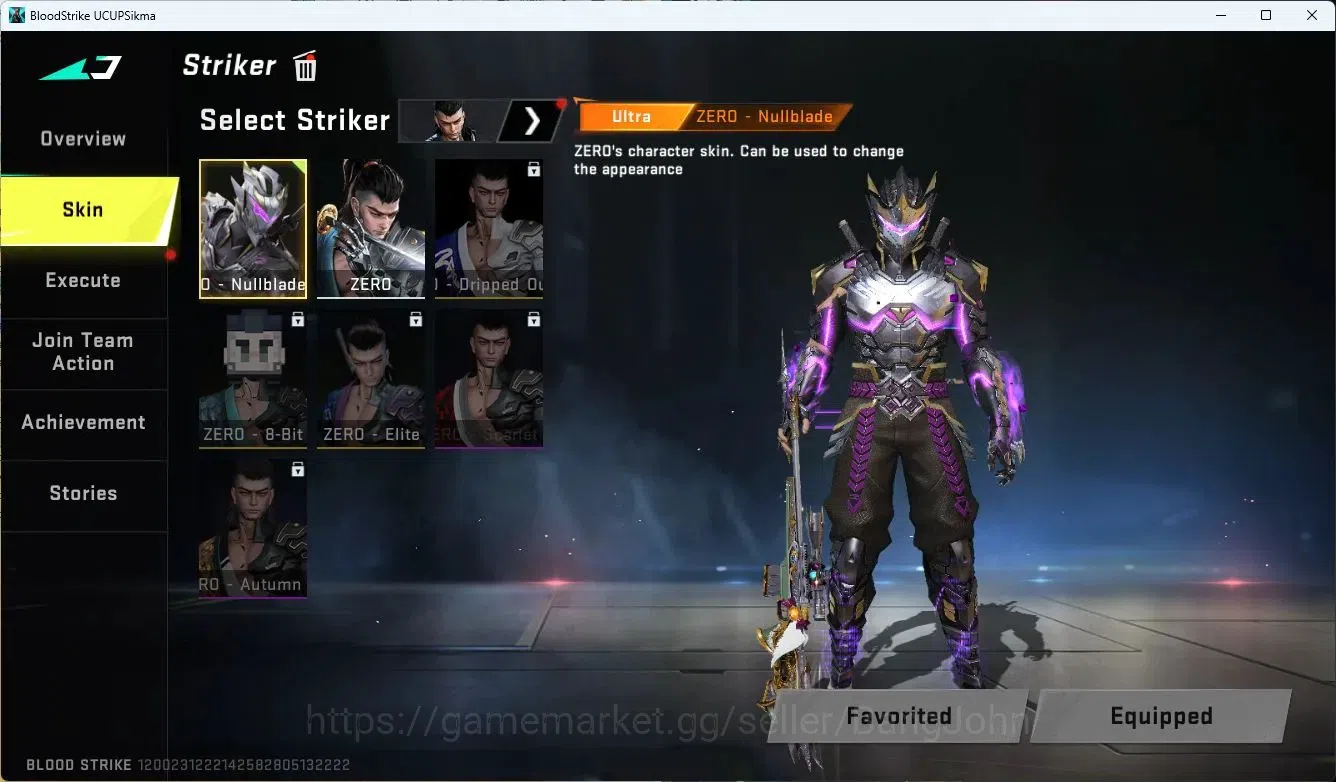 Blood Strike Accounts ASIA|ETHERNAL,DESERT EAGLE|COLLAB,QBZ95,M700,AK47, image 2