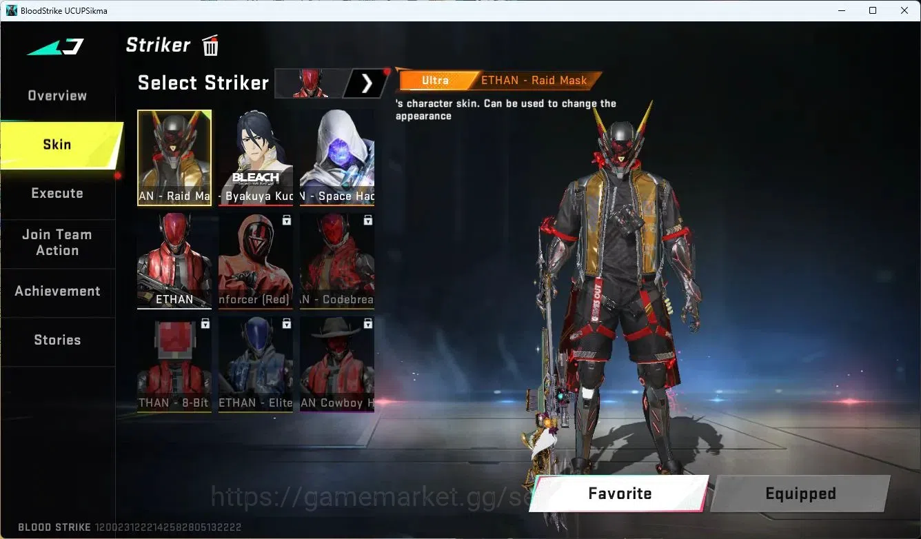Blood Strike Accounts ASIA|ETHERNAL,DESERT EAGLE|COLLAB,QBZ95,M700,AK47, image 3