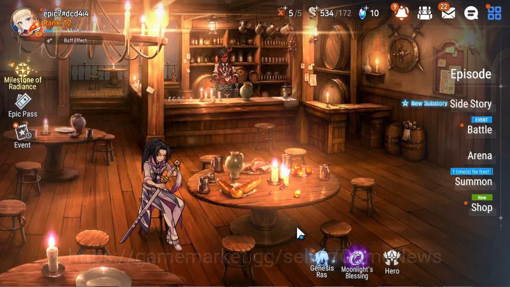 Epic Seven Accounts GLOBAL Unverif|New Era|2 ML(LOT Scales, BM Haste)+ image 1