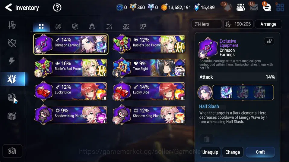 Epic Seven Accounts GLOBAL Unverif|New Era|2 ML(LOT Scales, BM Haste)+ image 11