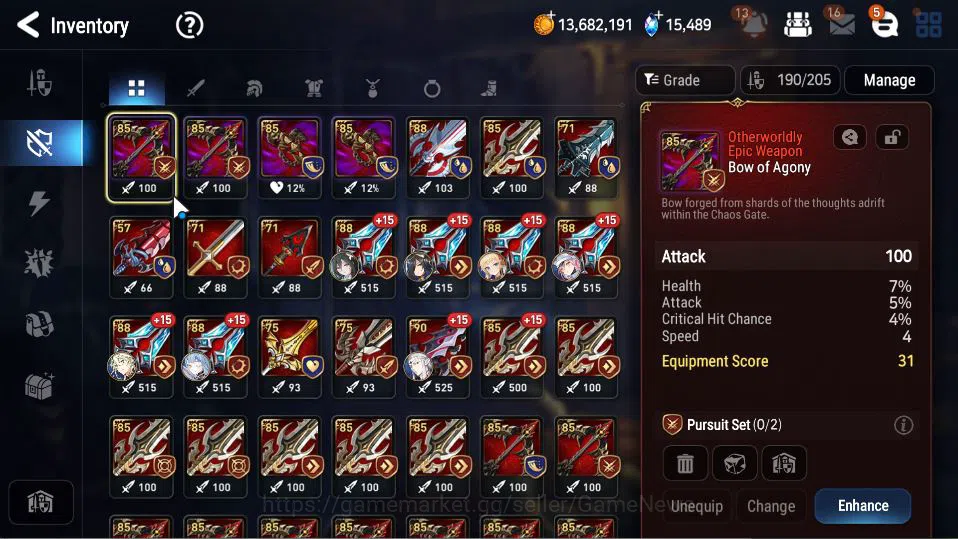Epic Seven Accounts GLOBAL Unverif|New Era|2 ML(LOT Scales, BM Haste)+ image 13