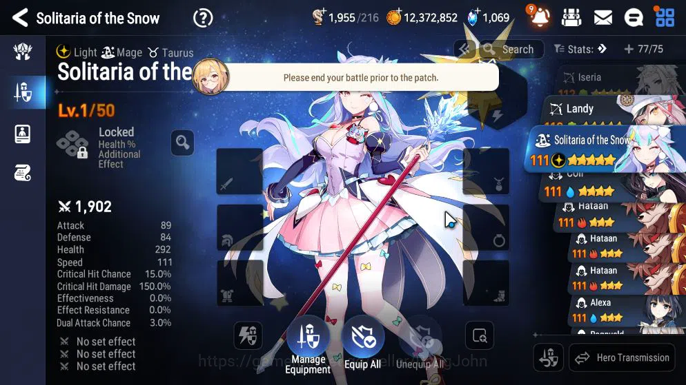Epic Seven Accounts GLOBAL UNVERIF|New Era|5 ML(Salome,SOT Snow,Har Se image 3