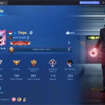 Honor of Kings Accounts Rare Skin Global|113H 203S|1 Mythic|1 Flawless|2 Precious|1 LNY|2 Shanhai|1 JJK|1 Limited|KIC Luna|8