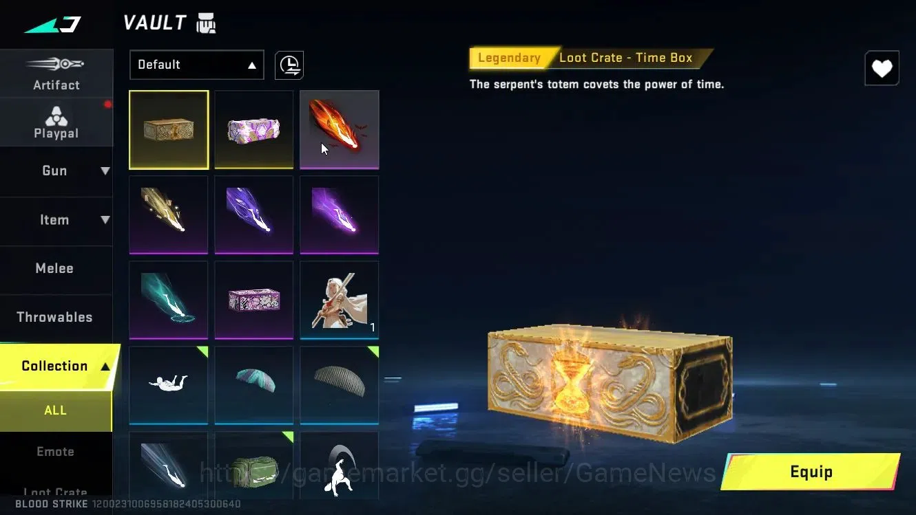 Blood Strike Accounts ASIA|Collab MCX-EVA-00|5 Legendary Guns[M4A1,Vecto image 13