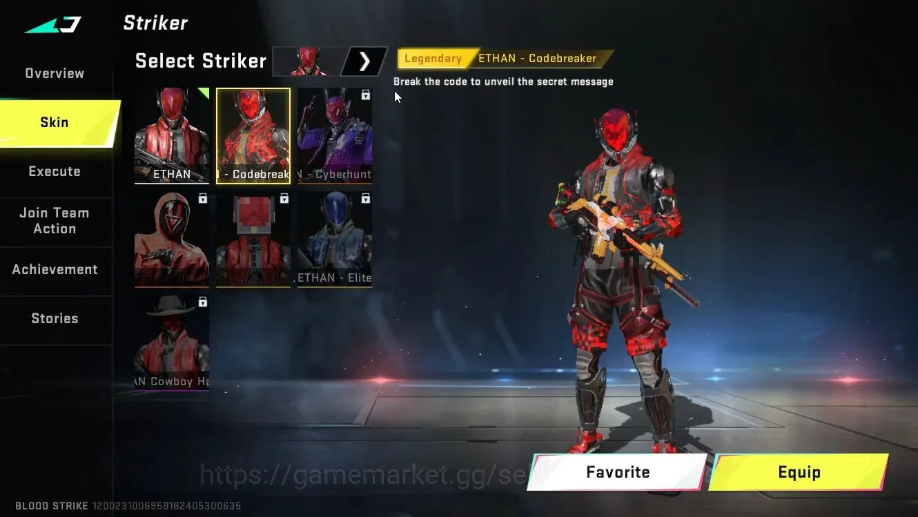Blood Strike Accounts ASIA|Collab MCX-EVA-00|5 Legendary Guns[M4A1,Vecto image 3