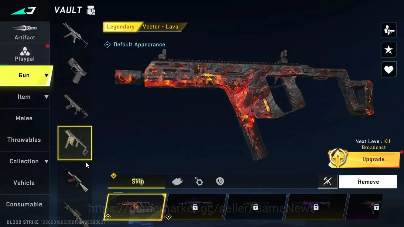 Blood Strike Accounts ASIA|Collab MCX-EVA-00|5 Legendary Guns[M4A1,Vecto image 6