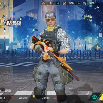 Blood Strike Collab Skin ASIA|Collab MCX-EVA-00|5 Legendary Guns[M4A1,Vecto image 1