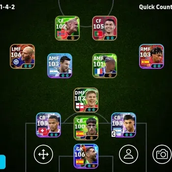 eFootball Accounts Legends & Iconic Players Mobile|PW 3174|Federico Dimarco BigT,NewUnai Simon,Nico O'Reilly ShowT,Steven