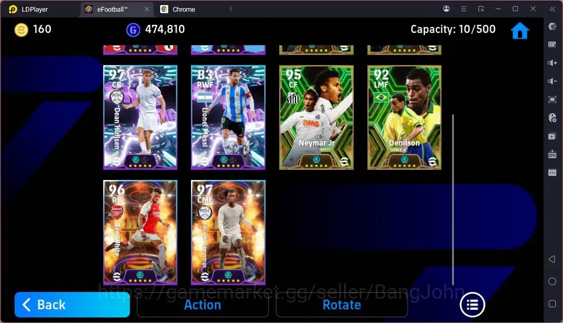 eFootball Accounts Mobile |PW 3048|Epic Alonsi,Serginho,Neymar,Denils image 5