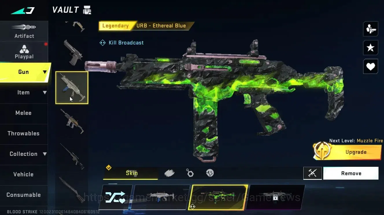 Blood Strike Accounts ASIA |ULTRA [UMP45-Ascension] | Legendary Guns[M4A image 6