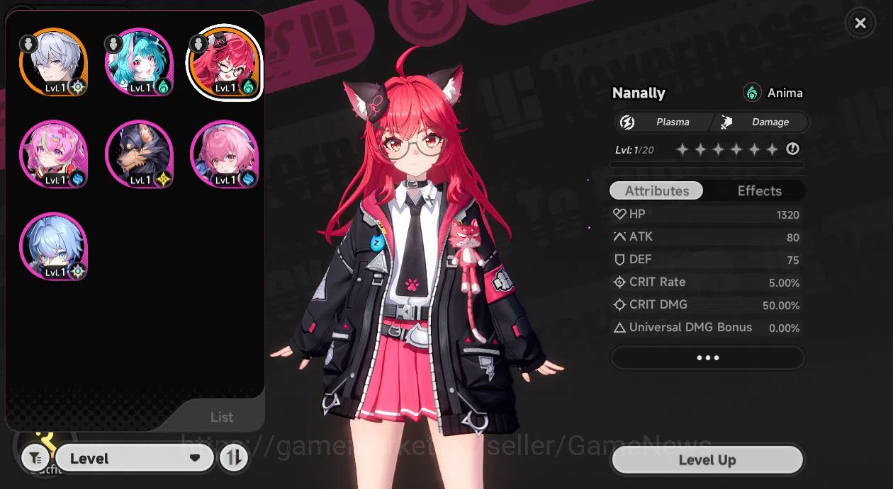 Neverness to Everness Accounts SEA HL 3 | 1 SSR Limited Nanally + A1 + 5 SR(Mint, image 2