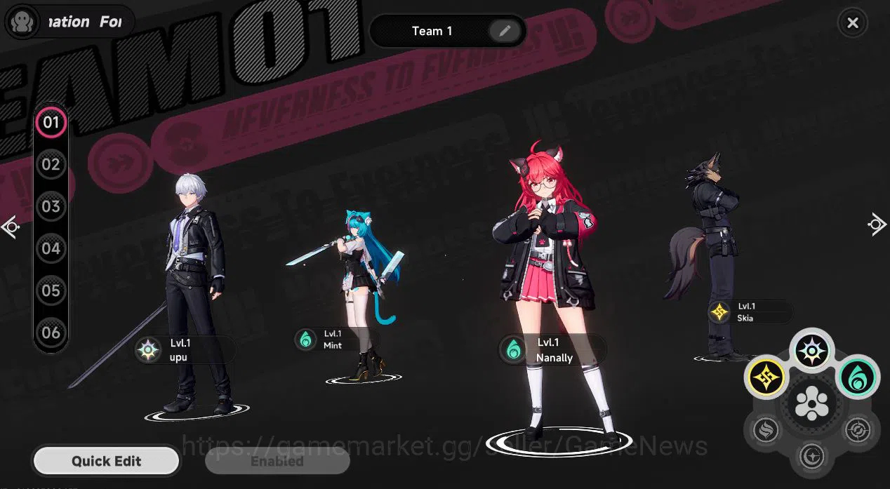 Neverness to Everness Accounts SEA HL 3 | 1 SSR Limited Nanally + A1 + 5 SR(Mint, image 4