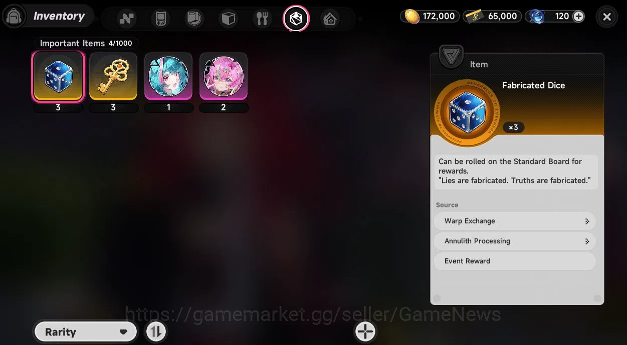 Neverness to Everness Accounts SEA HL 3 | 1 SSR Limited Nanally + A1 + 5 SR(Mint, image 8