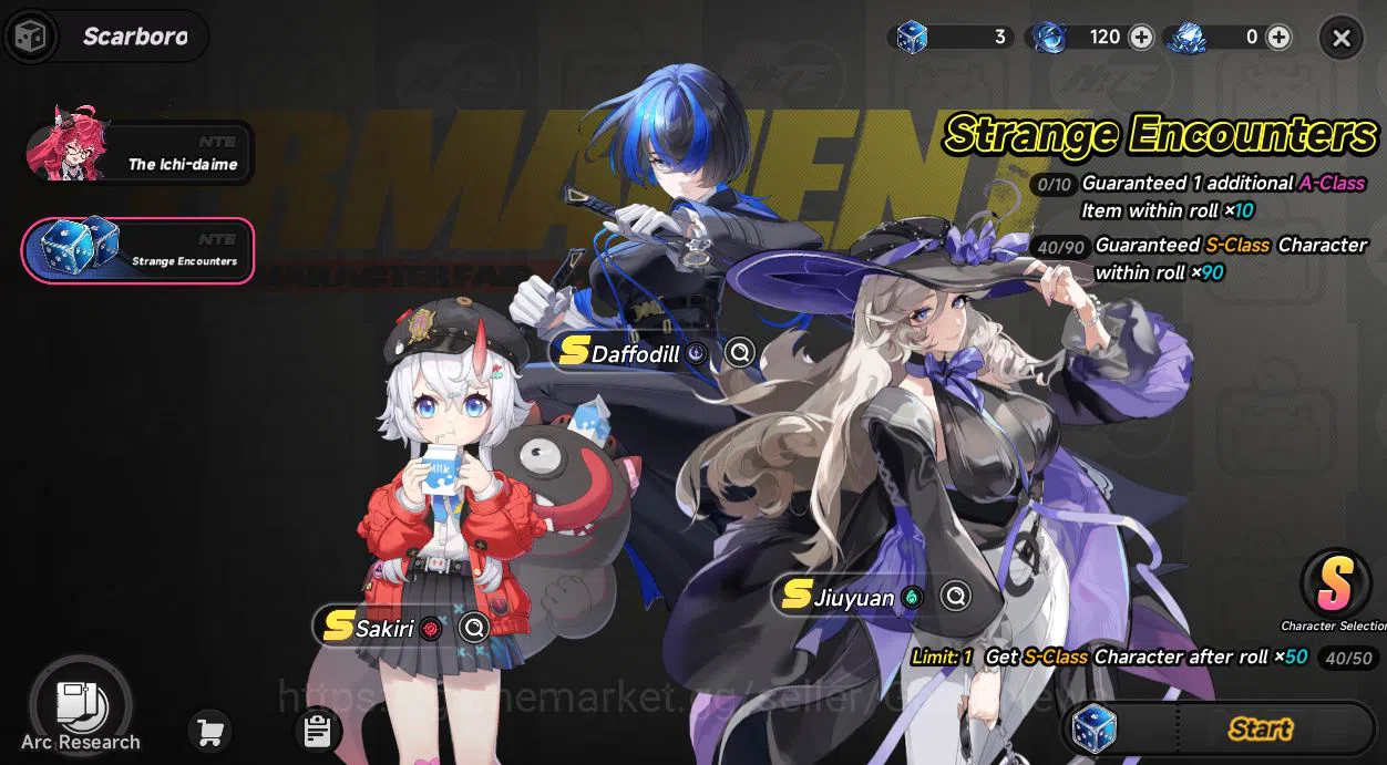 Neverness to Everness Accounts SEA HL 3 | 1 SSR Limited Nanally + A1 + 5 SR(Mint, image 9