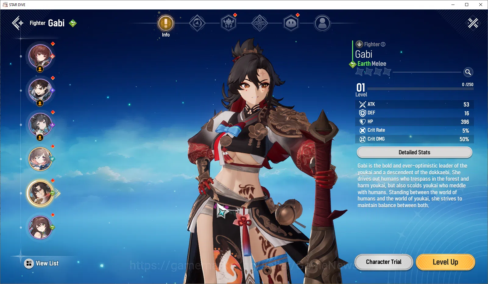 Mongil:Star Dive Accounts Global | Lv 1 |Fresh Starter |Meta 2 SSR (Esther + image 9