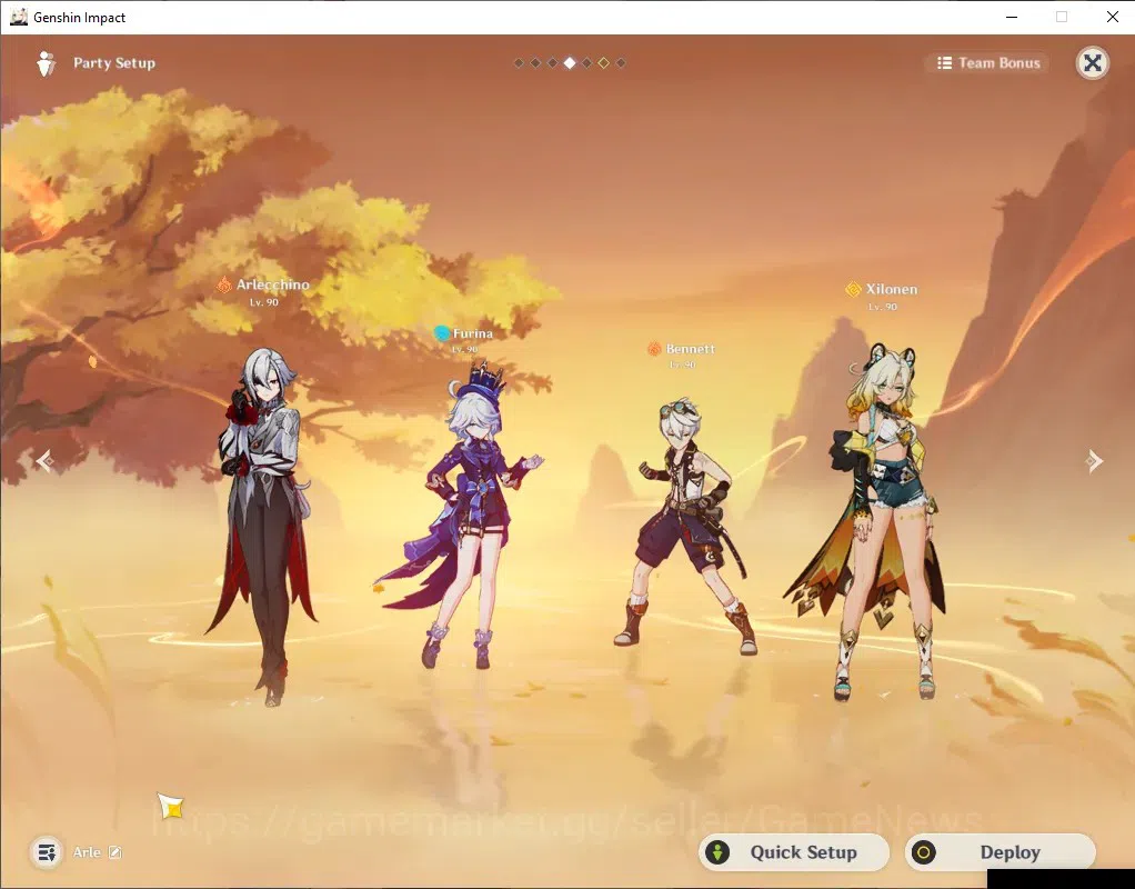 Genshin Impact Accounts ASIA|ENDGAME|AR 60|Rate ON|5 PremTeam[Flins+Neuvil image 3