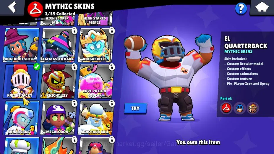 Brawl Stars Accounts 1008 Trophy|6K Bling|20 Brawler 3 Max Lv 1Legend | image 10