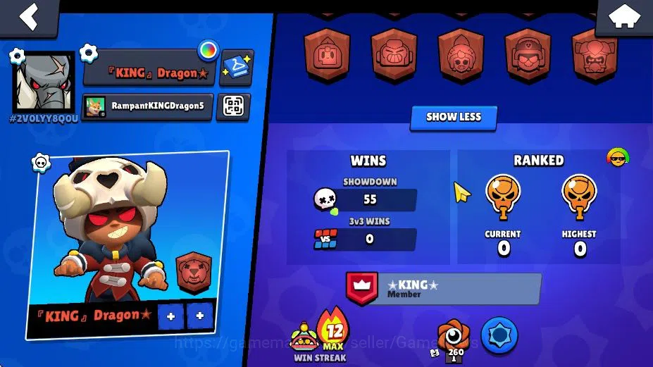 Brawl Stars Accounts 1008 Trophy|6K Bling|20 Brawler 3 Max Lv 1Legend | image 3