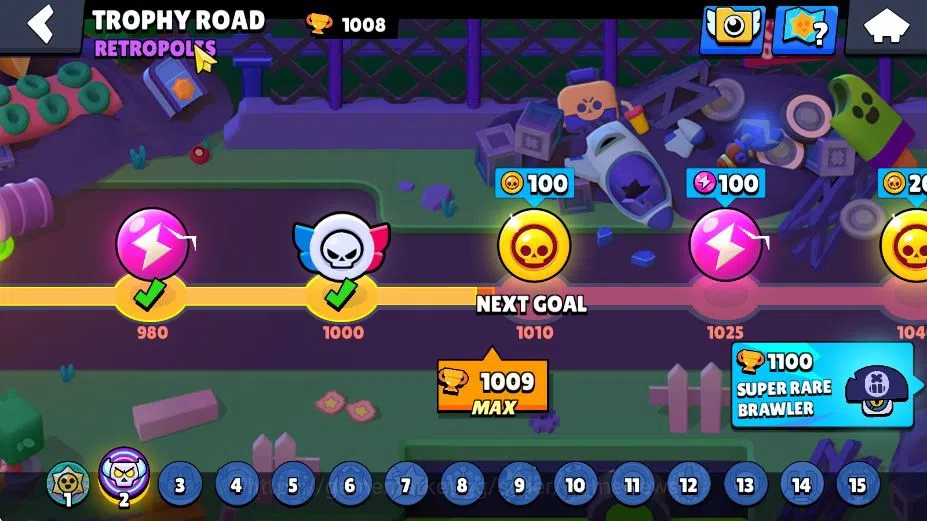 Brawl Stars Accounts 1008 Trophy|6K Bling|20 Brawler 3 Max Lv 1Legend | image 4
