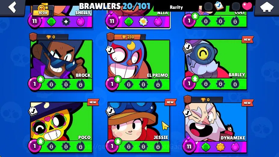 Brawl Stars Accounts 1008 Trophy|6K Bling|20 Brawler 3 Max Lv 1Legend | image 8