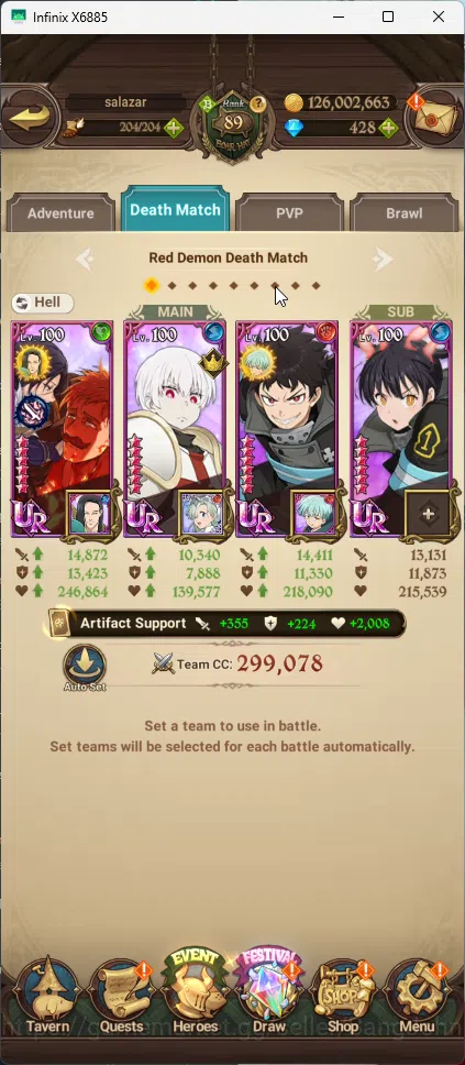 The Seven Deadly Sins: Grand Cross Accounts ASIA | 4,05M CC | 428 Diamond | 2 LR Gowther+Eliza image 8