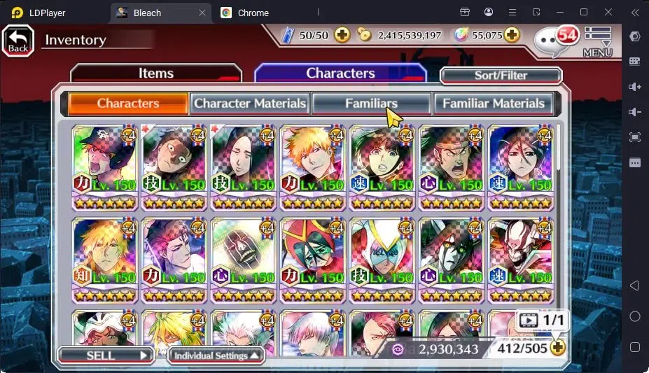Bleach: Brave Souls Accounts Mid-Tier GLOBAL |55K ORB+MidGame|IchigoDreamTeam,KenpachiTYBW26,Rangiku Swimsuit,Yachiru 13