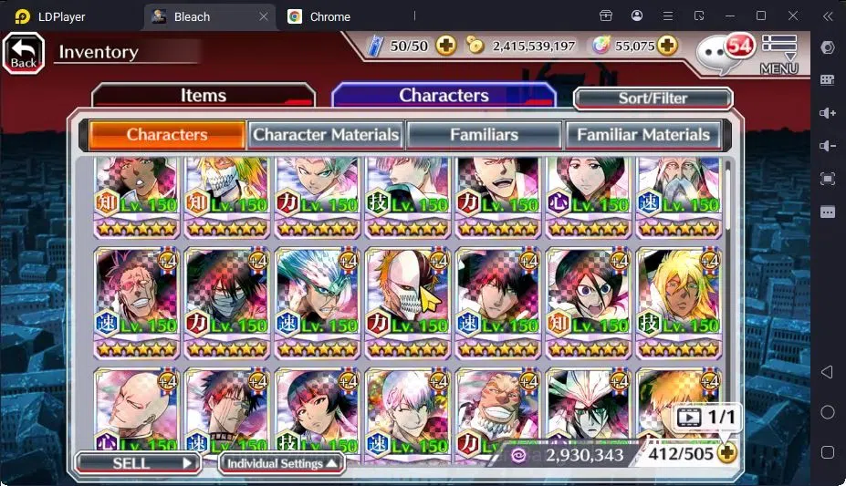 Bleach: Brave Souls Accounts Mid-Tier GLOBAL |55K ORB+MidGame|IchigoDreamTeam,KenpachiTYBW26,Rangiku Swimsuit,Yachiru 14