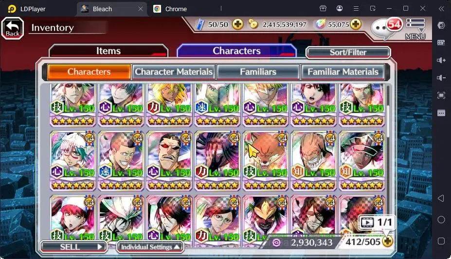 Bleach: Brave Souls Accounts Mid-Tier GLOBAL |55K ORB+MidGame|IchigoDreamTeam,KenpachiTYBW26,Rangiku Swimsuit,Yachiru 18