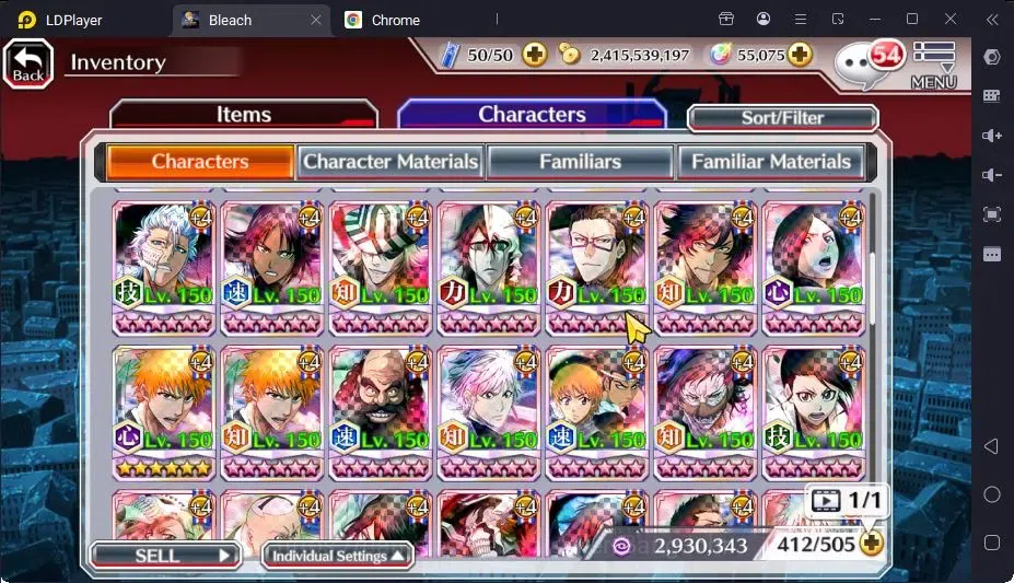 Bleach: Brave Souls Accounts Mid-Tier GLOBAL |55K ORB+MidGame|IchigoDreamTeam,KenpachiTYBW26,Rangiku Swimsuit,Yachiru 20
