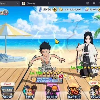 Bleach: Brave Souls Accounts Mid-Tier GLOBAL |55K ORB+MidGame|IchigoDreamTeam,KenpachiTYBW26,Rangiku Swimsuit,Yachiru