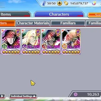 Bleach: Brave Souls Accounts Mid-Tier ASIA|766K BP+5MT|MidStory|Ichigo,Jugram,Yhwach,Genryusai,Yoruichi TYBW26|Aizen