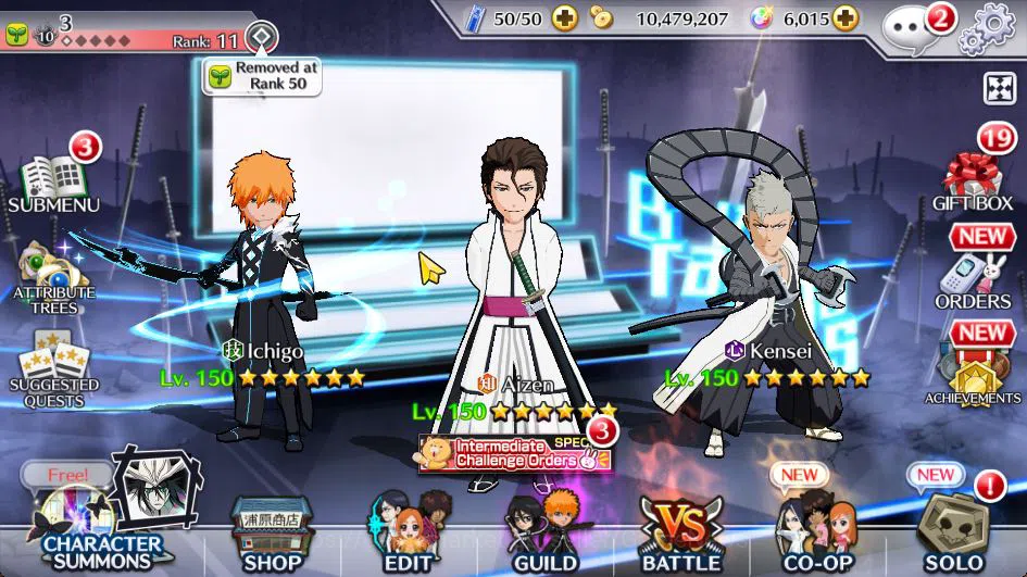 Bleach: Brave Souls Accounts Starter [GLOBAL]6K Orbs+Fresh All Story|Kensei TYBW24,Fierce(Soi Fon,Aizen),Ichigo 7th,Yoruichi