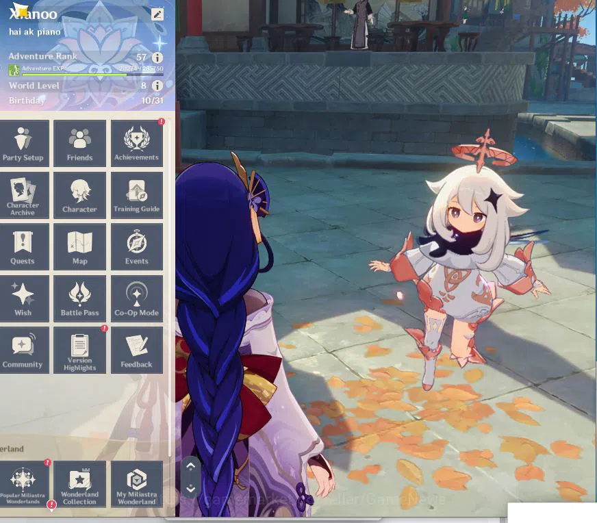 Genshin Impact Mid Game ASIA |AR 57|7 Limited +9(*5Weapon)|[Raiden,Furina, image 1