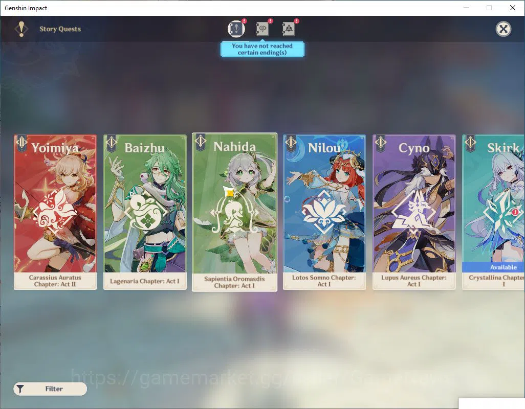 Genshin Impact Accounts Mid Game ASIA |AR 57|7 Limited 10