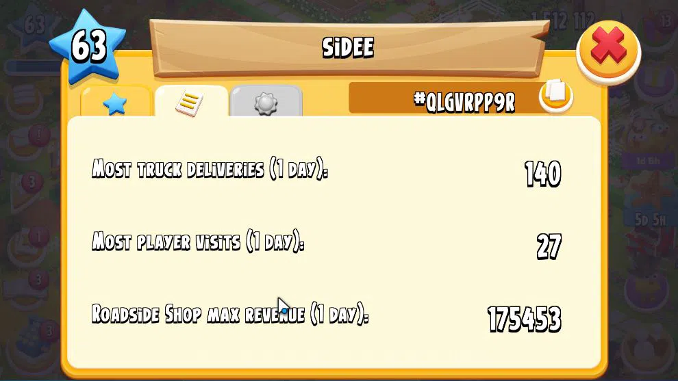 Hay Day Accounts Level 63 | Barn Storage 2450 + Silo Storage 2500 | 1,5M Coins, 65 Dm |CN ON|Log Supercell ID|Take 13