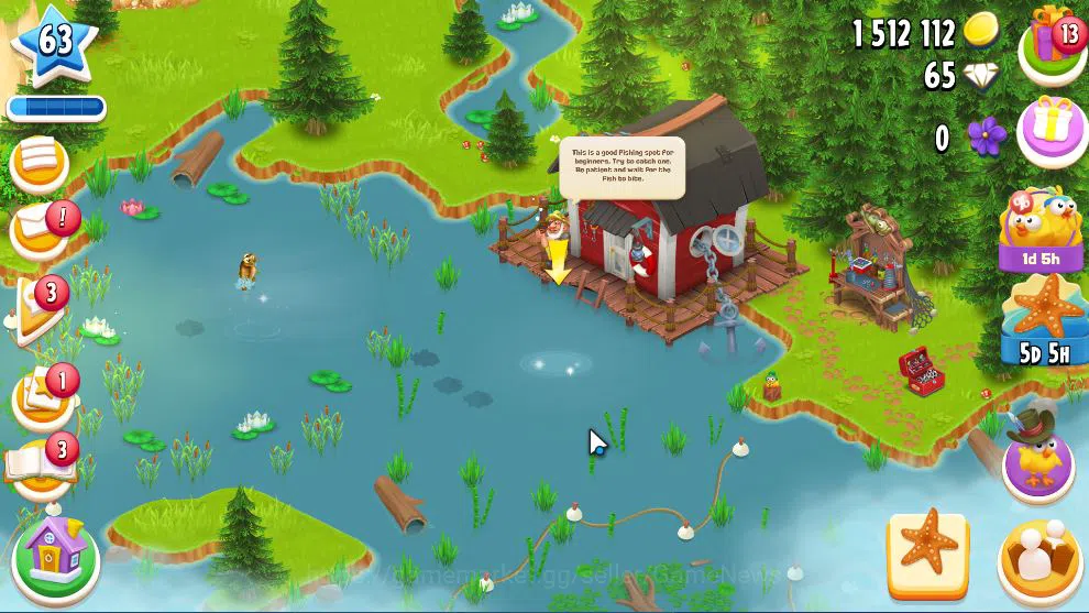 Hay Day Accounts Level 63 | Barn Storage 2450 + Silo Storage 2500 | 1,5M Coins, 65 Dm |CN ON|Log Supercell ID|Take 7
